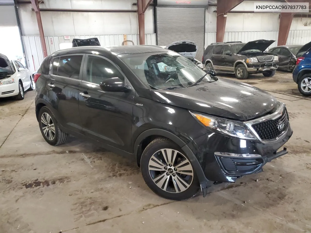 2016 Kia Sportage Ex VIN: KNDPCCAC9G7837783 Lot: 71920174