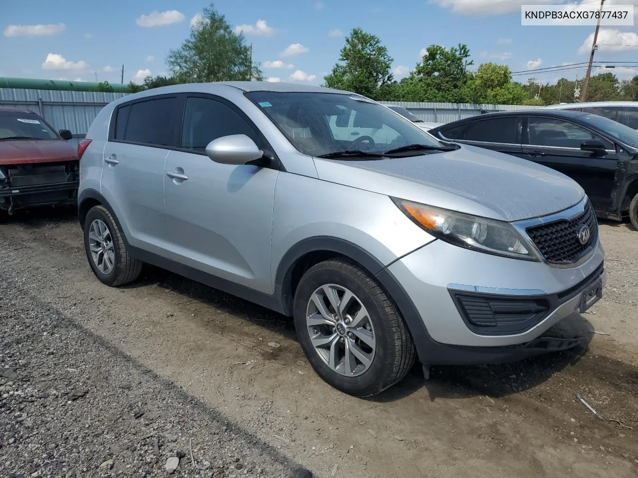 KNDPB3ACXG7877437 2016 Kia Sportage Lx