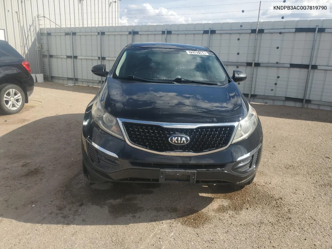 2016 Kia Sportage Lx VIN: KNDPB3AC0G7819790 Lot: 72207184