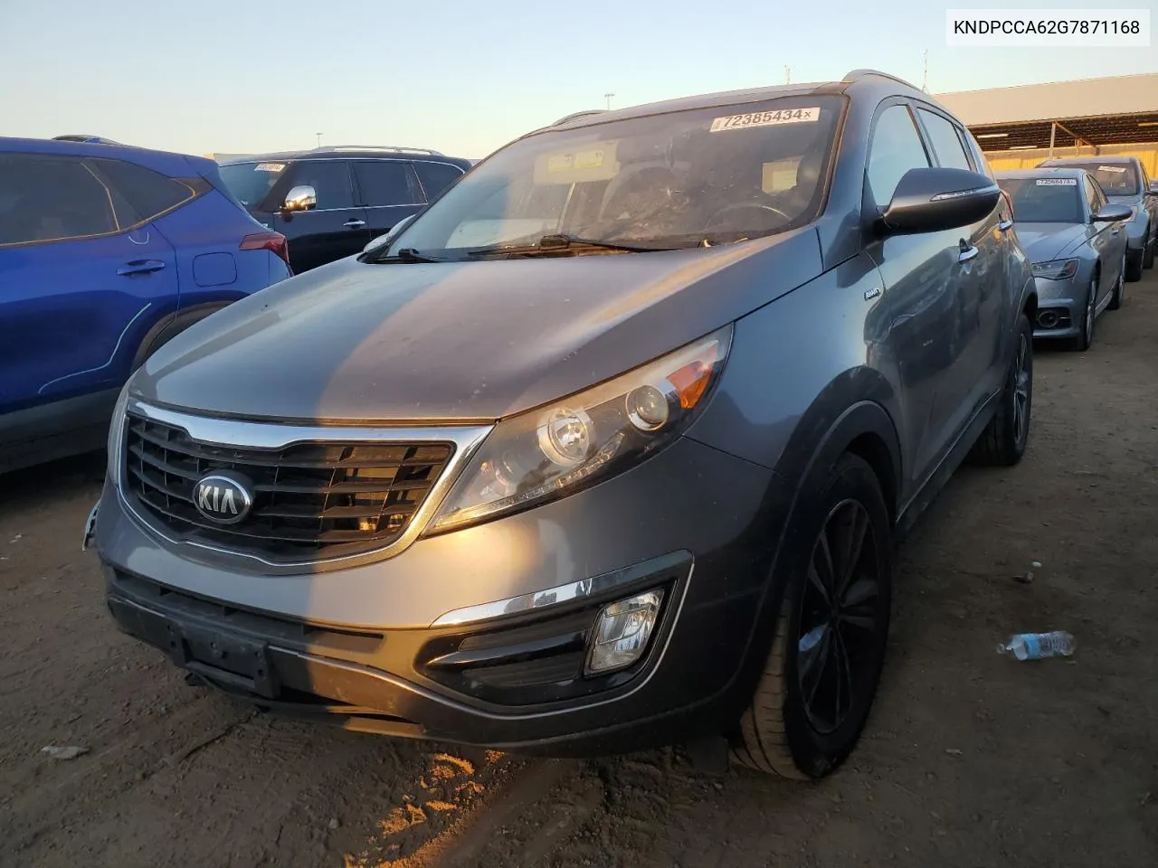 2016 Kia Sportage Ex VIN: KNDPCCA62G7871168 Lot: 72385434