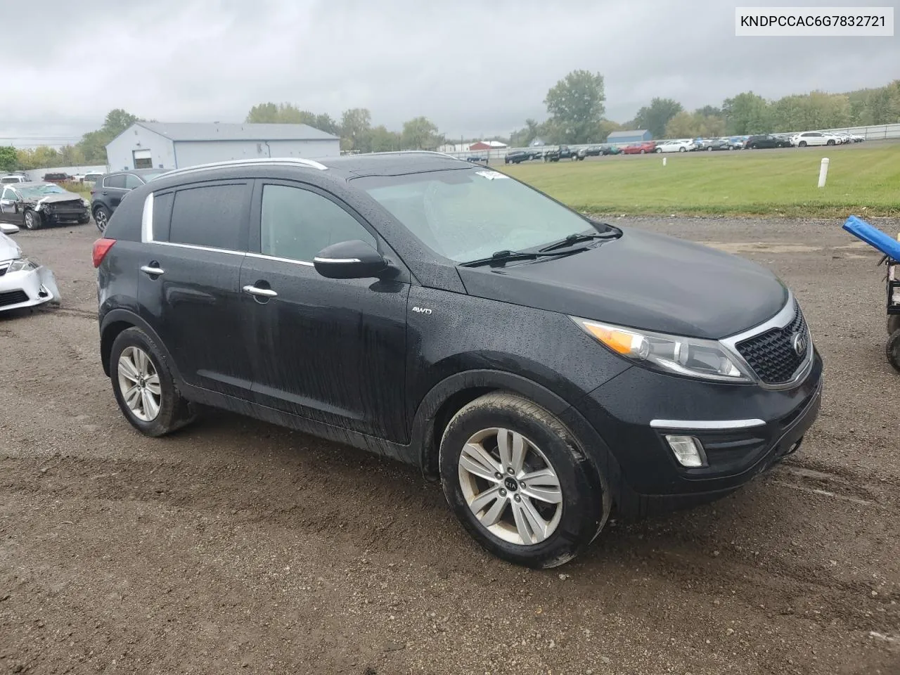 2016 Kia Sportage Ex VIN: KNDPCCAC6G7832721 Lot: 72408514