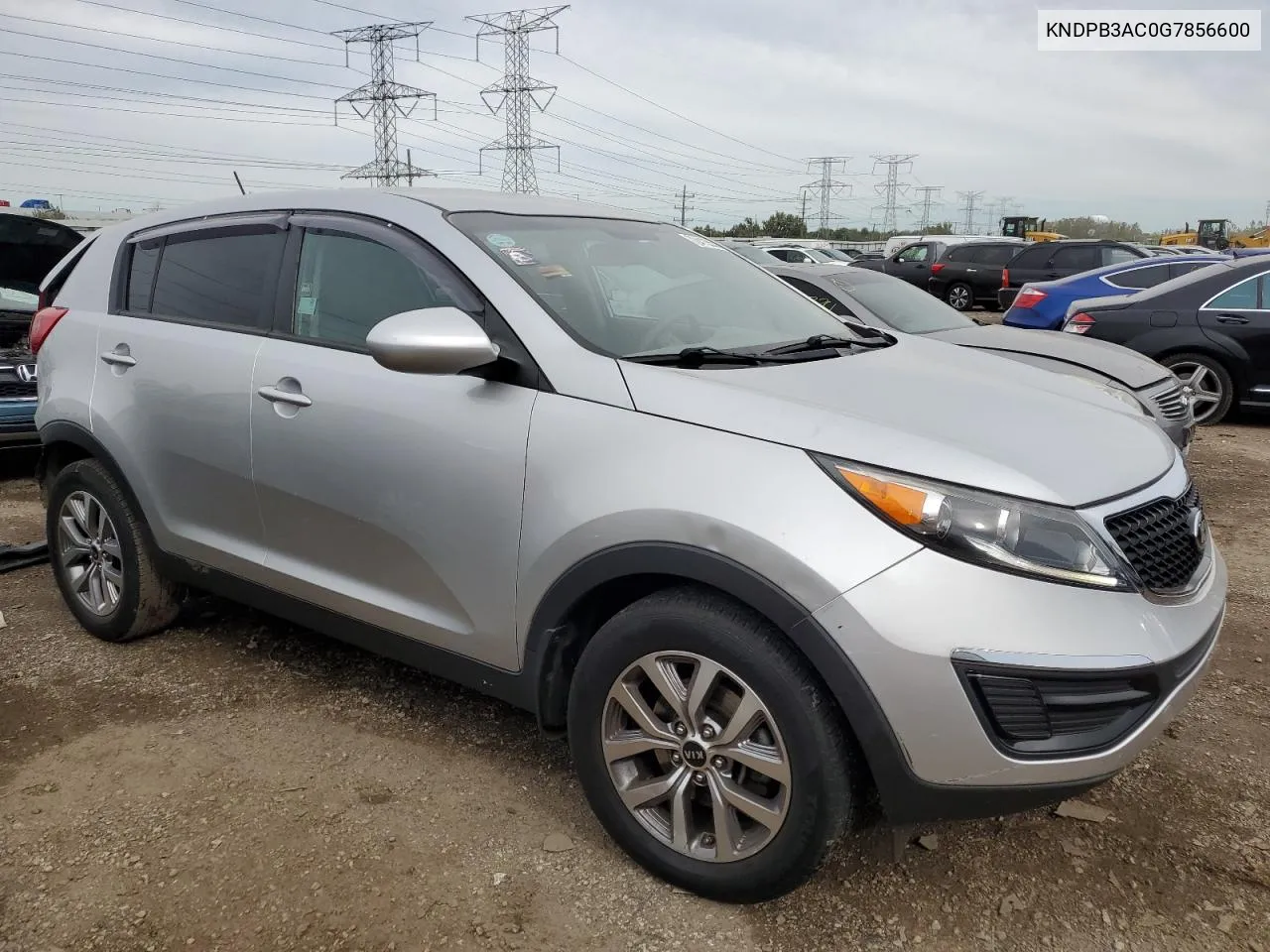 2016 Kia Sportage Lx VIN: KNDPB3AC0G7856600 Lot: 72413554