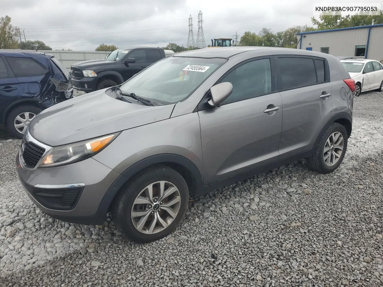 2016 Kia Sportage Lx VIN: KNDPB3AC9G7795053 Lot: 72455564