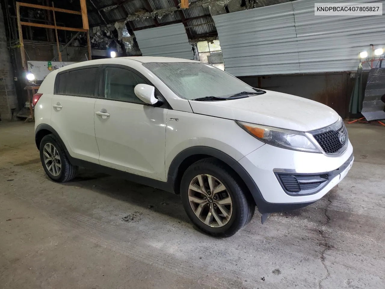 KNDPBCAC4G7805827 2016 Kia Sportage Lx