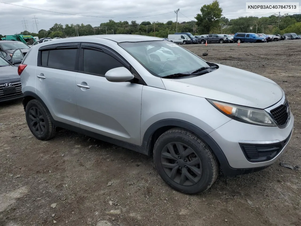 2016 Kia Sportage Lx VIN: KNDPB3AC4G7847513 Lot: 72709134