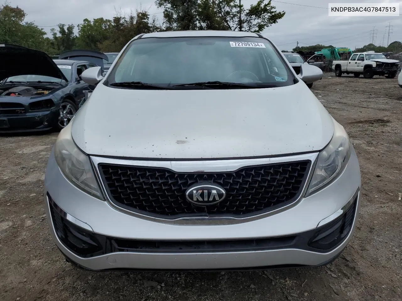 2016 Kia Sportage Lx VIN: KNDPB3AC4G7847513 Lot: 72709134