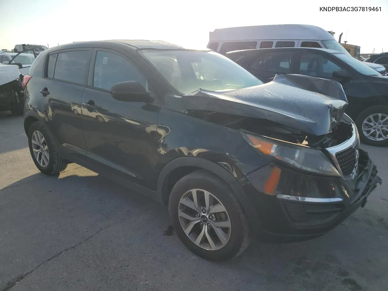 2016 Kia Sportage Lx VIN: KNDPB3AC3G7819461 Lot: 72744334