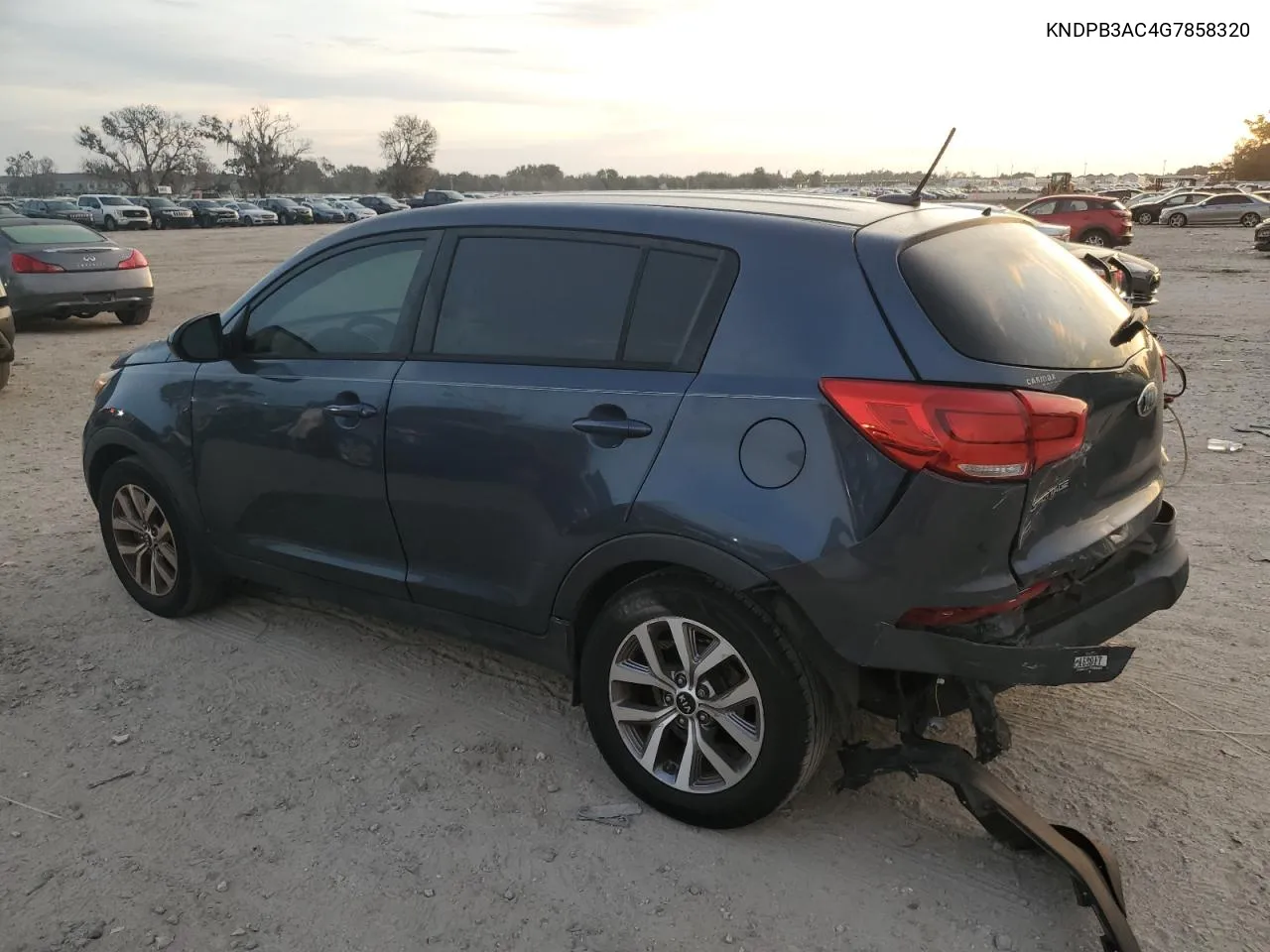 2016 Kia Sportage Lx VIN: KNDPB3AC4G7858320 Lot: 72912664