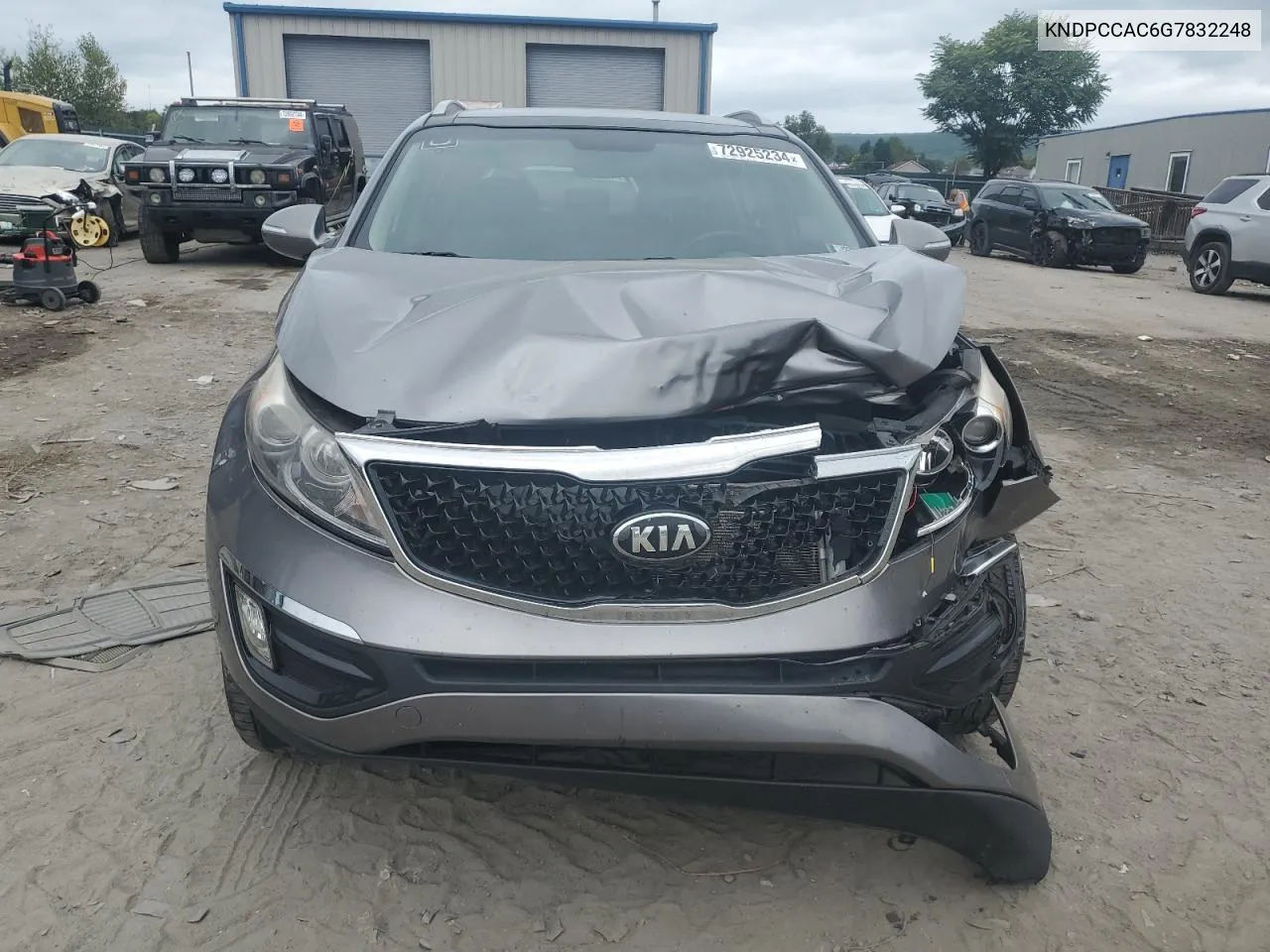 KNDPCCAC6G7832248 2016 Kia Sportage Ex