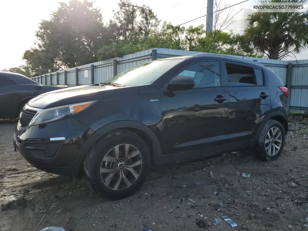 KNDPBCAC5G7799925 2016 Kia Sportage Lx