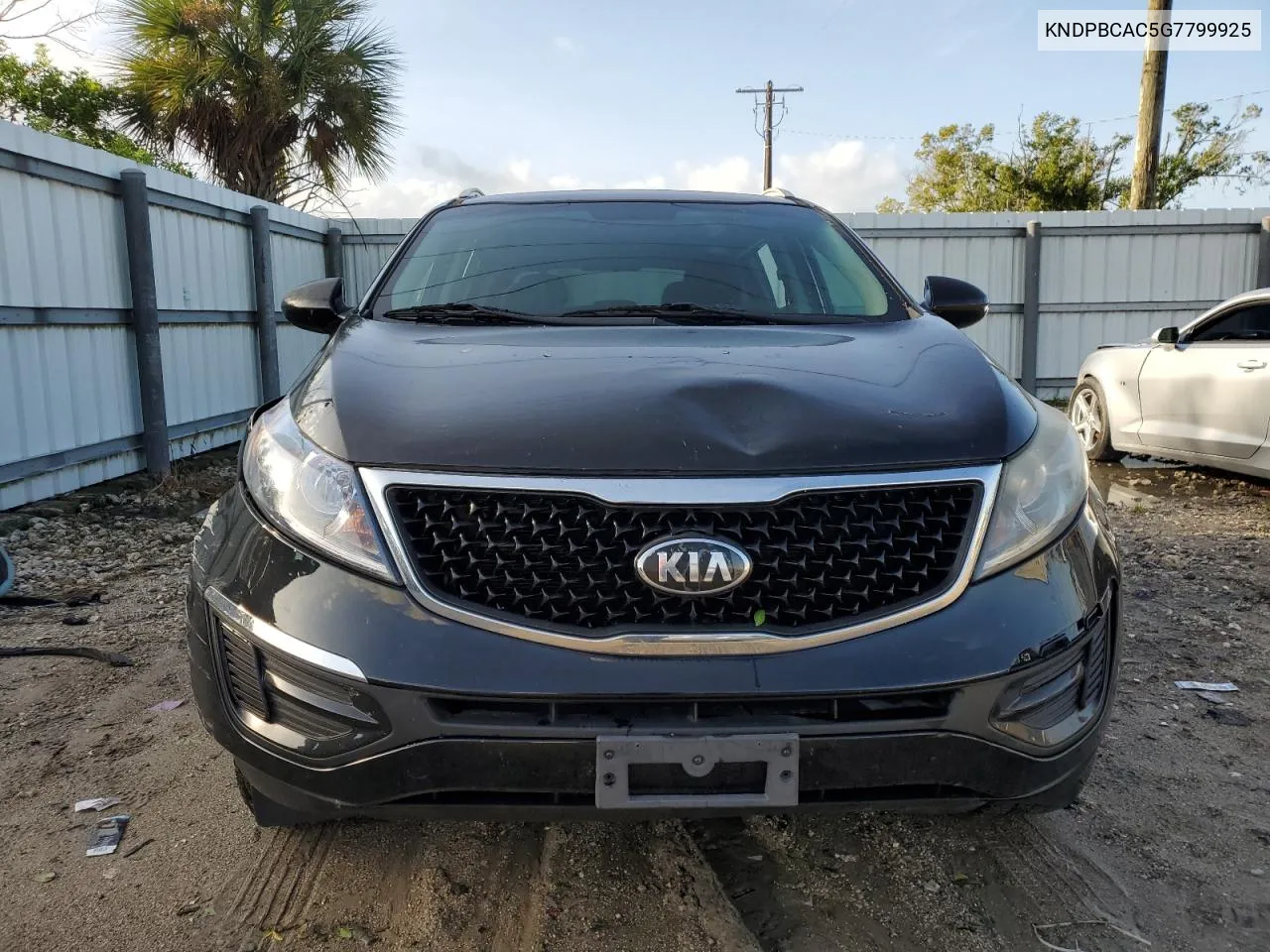 KNDPBCAC5G7799925 2016 Kia Sportage Lx