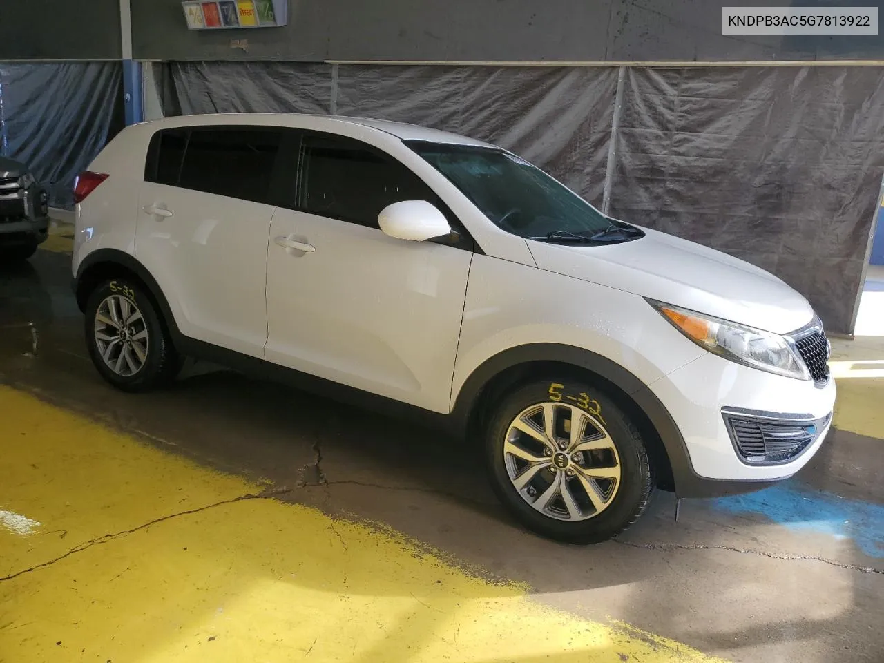 2016 Kia Sportage Lx VIN: KNDPB3AC5G7813922 Lot: 73763434