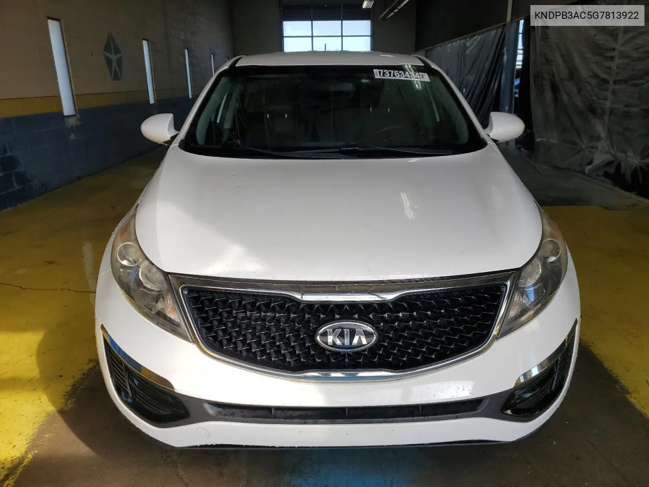 2016 Kia Sportage Lx VIN: KNDPB3AC5G7813922 Lot: 73763434