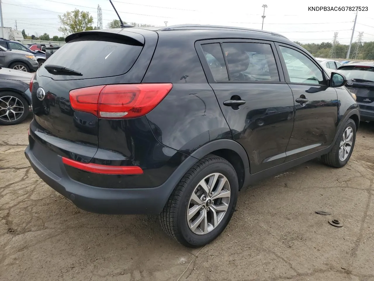 2016 Kia Sportage Lx VIN: KNDPB3AC6G7827523 Lot: 73777044