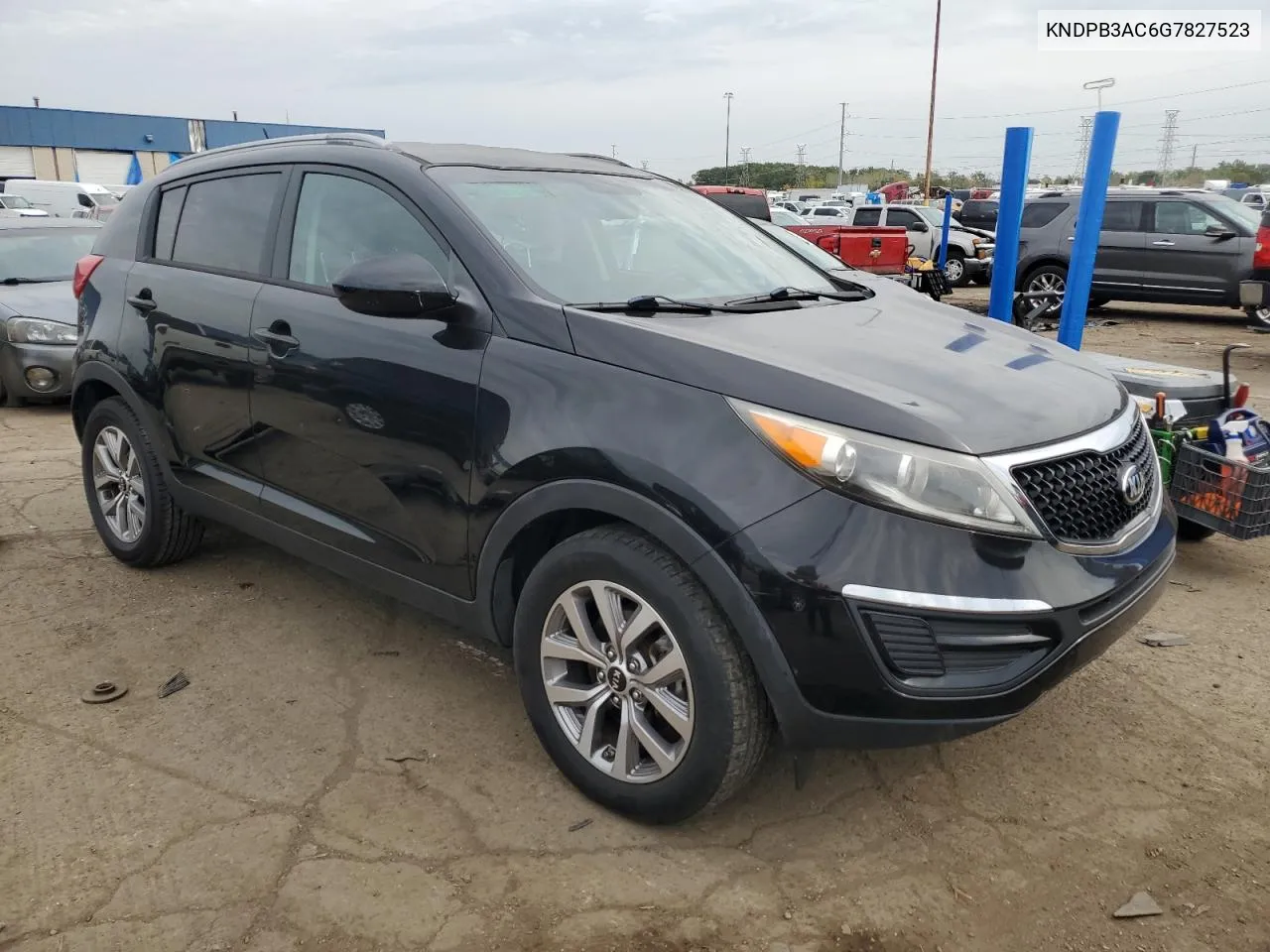 2016 Kia Sportage Lx VIN: KNDPB3AC6G7827523 Lot: 73777044