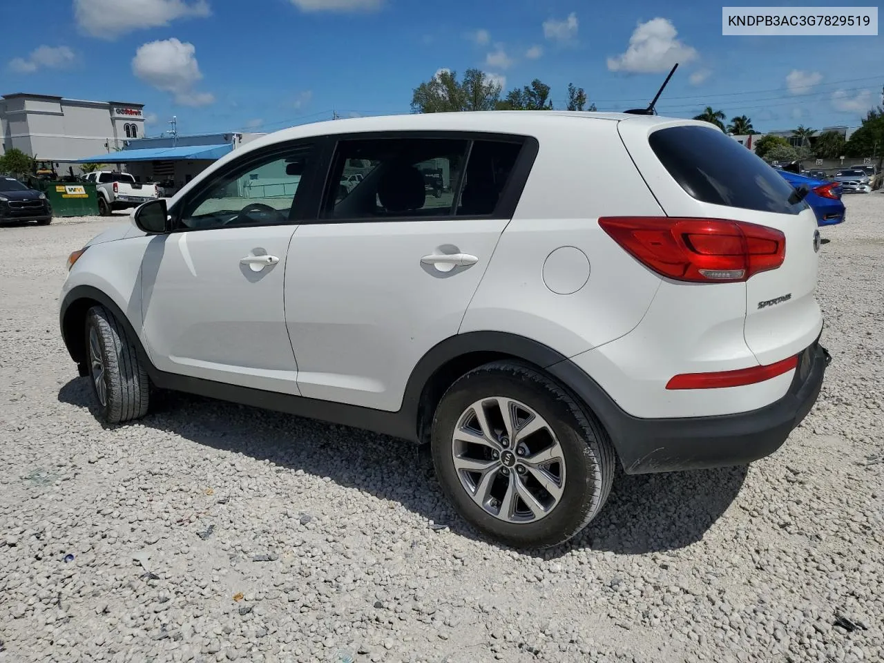 2016 Kia Sportage Lx VIN: KNDPB3AC3G7829519 Lot: 73826584