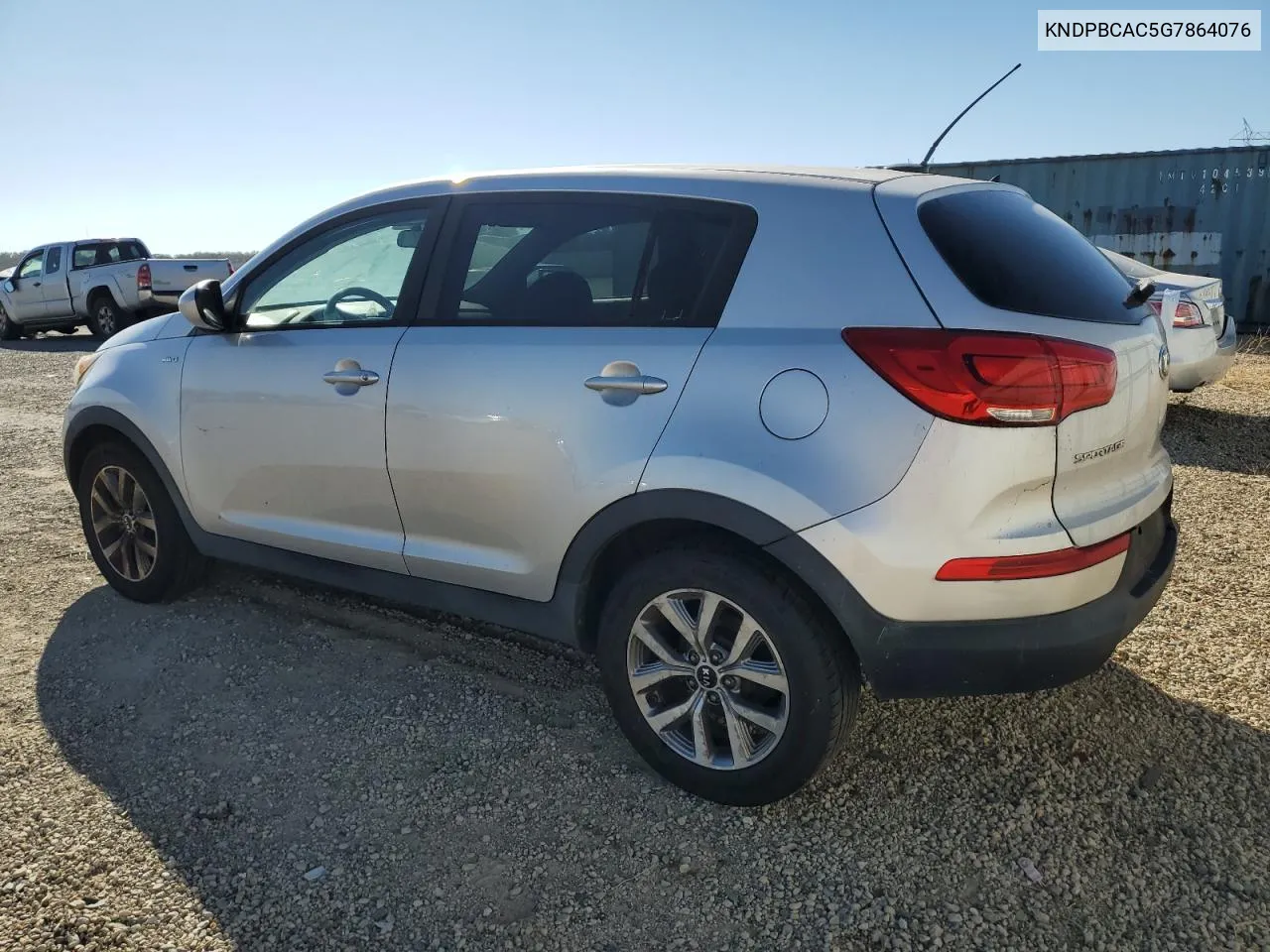 2016 Kia Sportage Lx VIN: KNDPBCAC5G7864076 Lot: 73830984