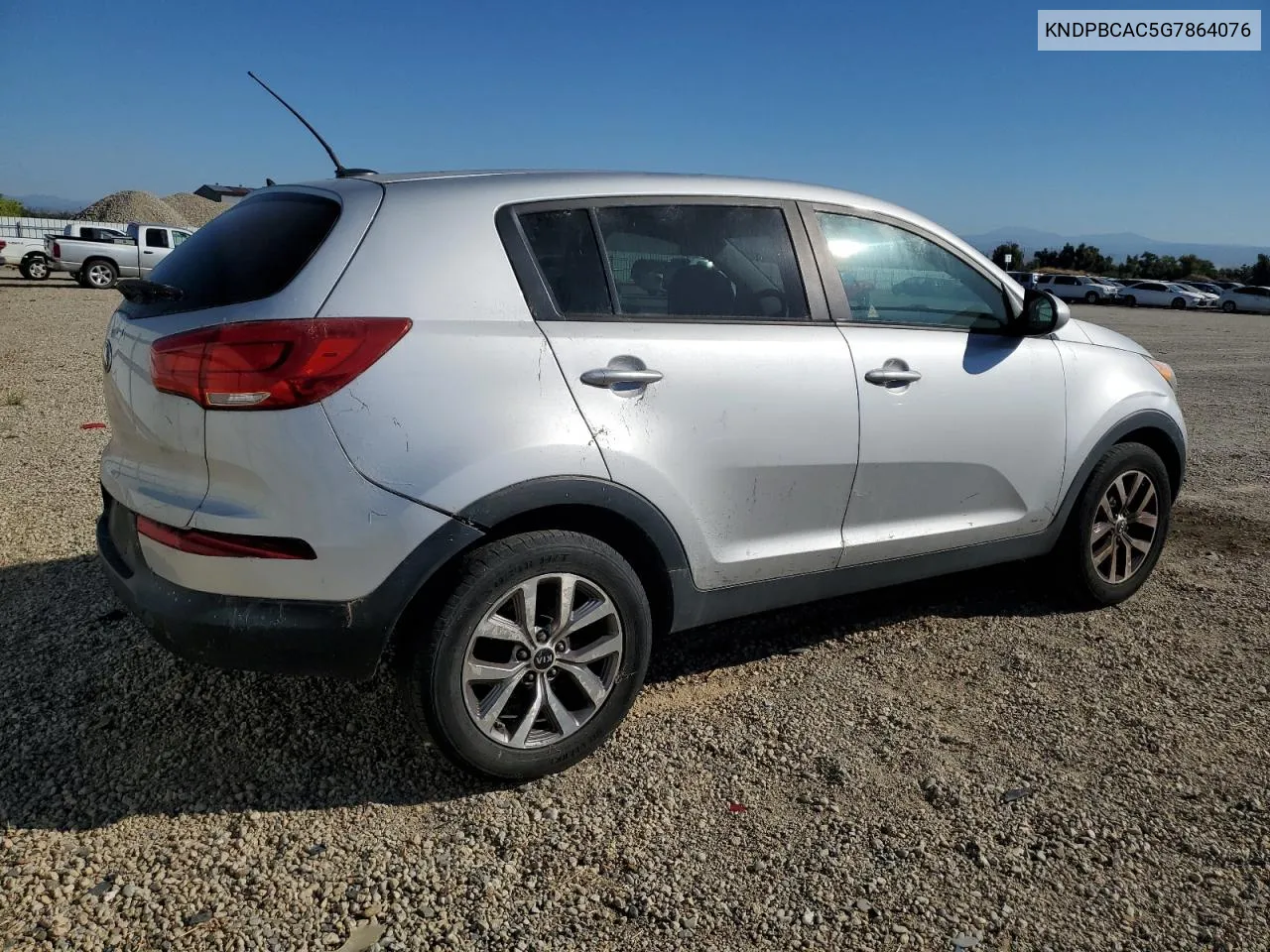 2016 Kia Sportage Lx VIN: KNDPBCAC5G7864076 Lot: 73830984