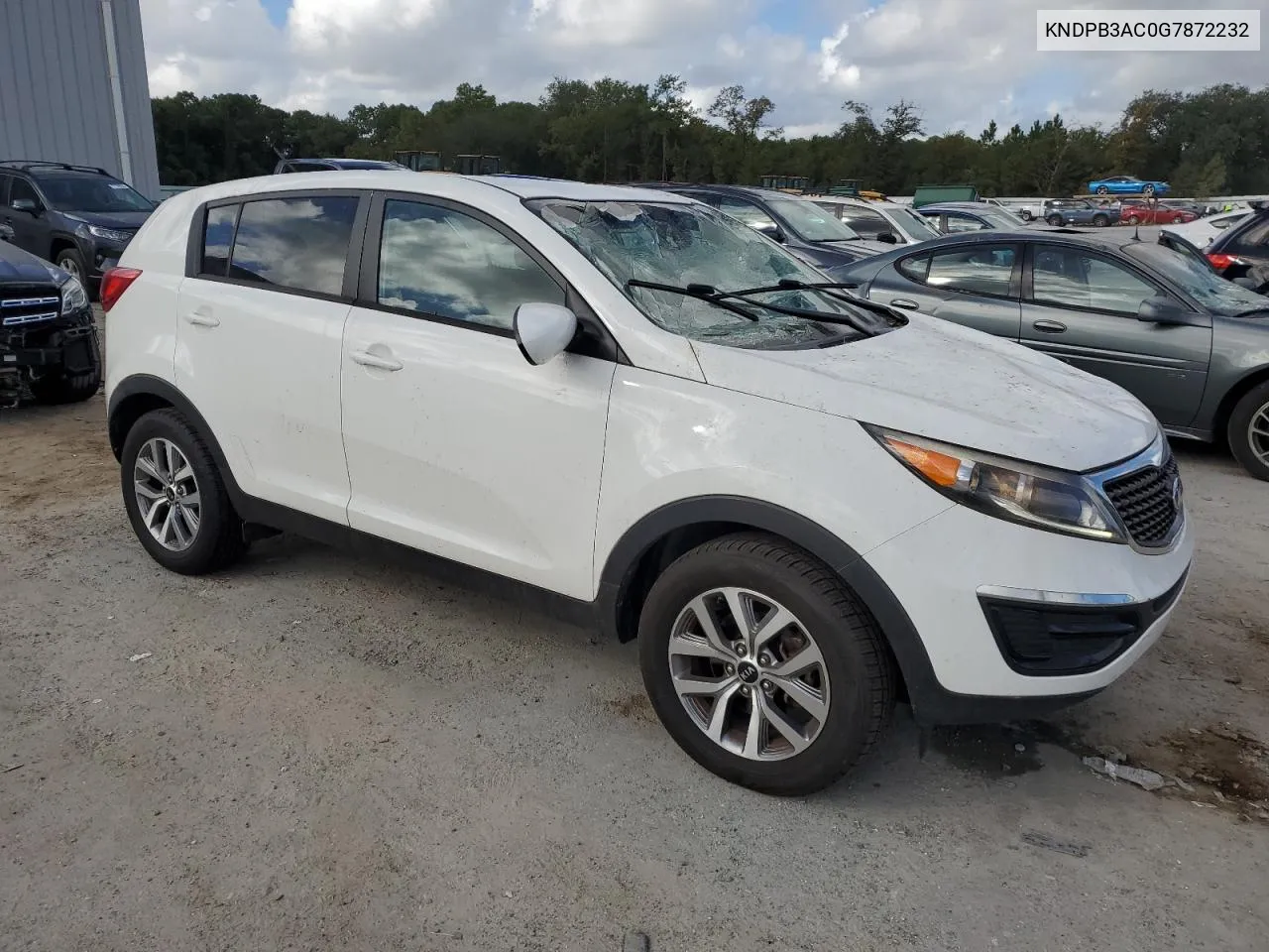 2016 Kia Sportage Lx VIN: KNDPB3AC0G7872232 Lot: 73884344