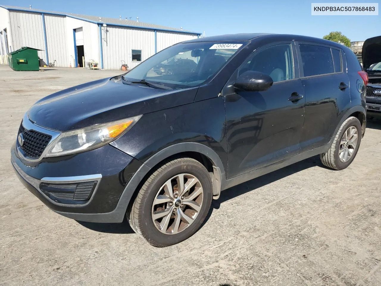 KNDPB3AC5G7868483 2016 Kia Sportage Lx