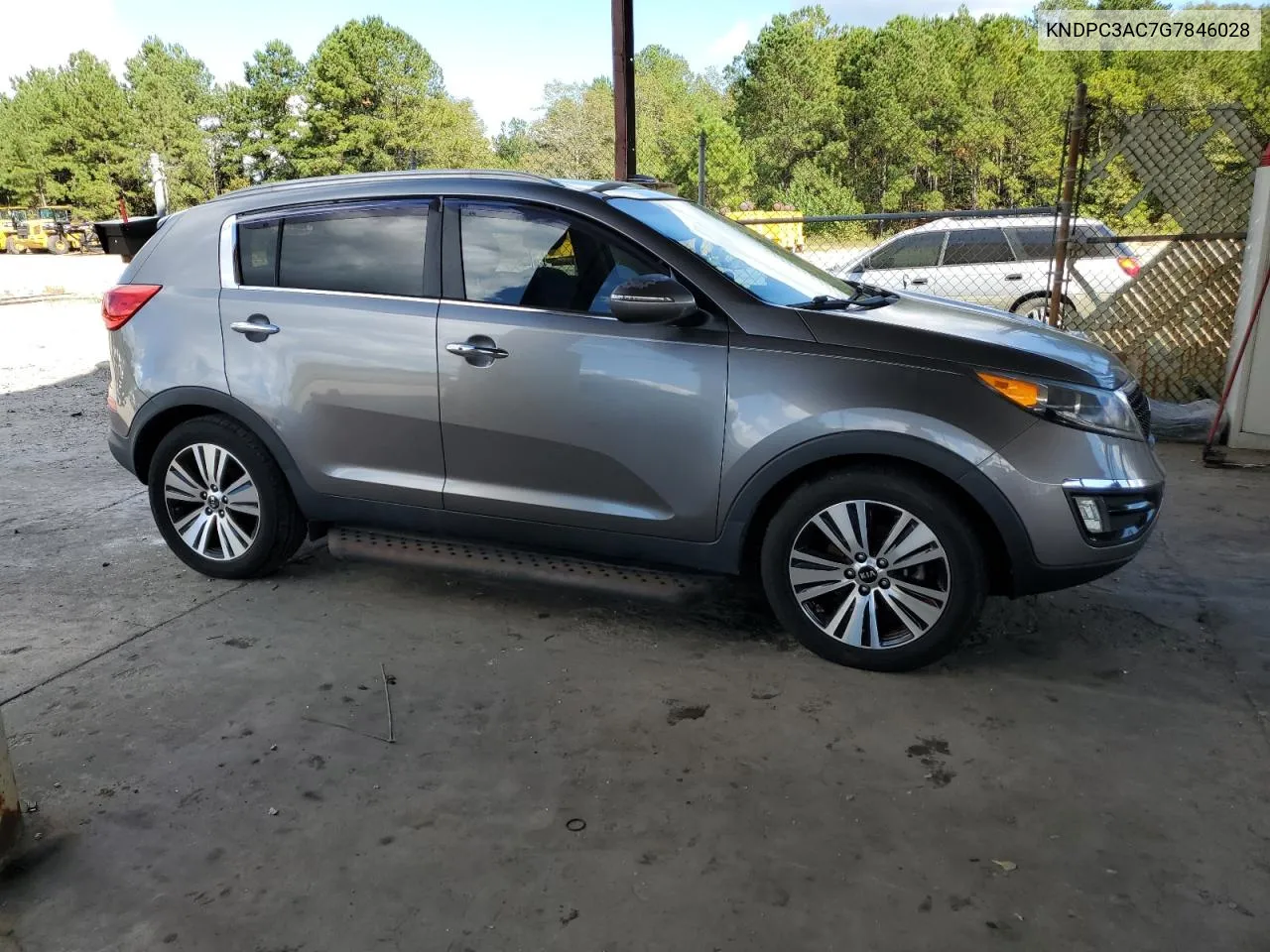 2016 Kia Sportage Ex VIN: KNDPC3AC7G7846028 Lot: 74006614