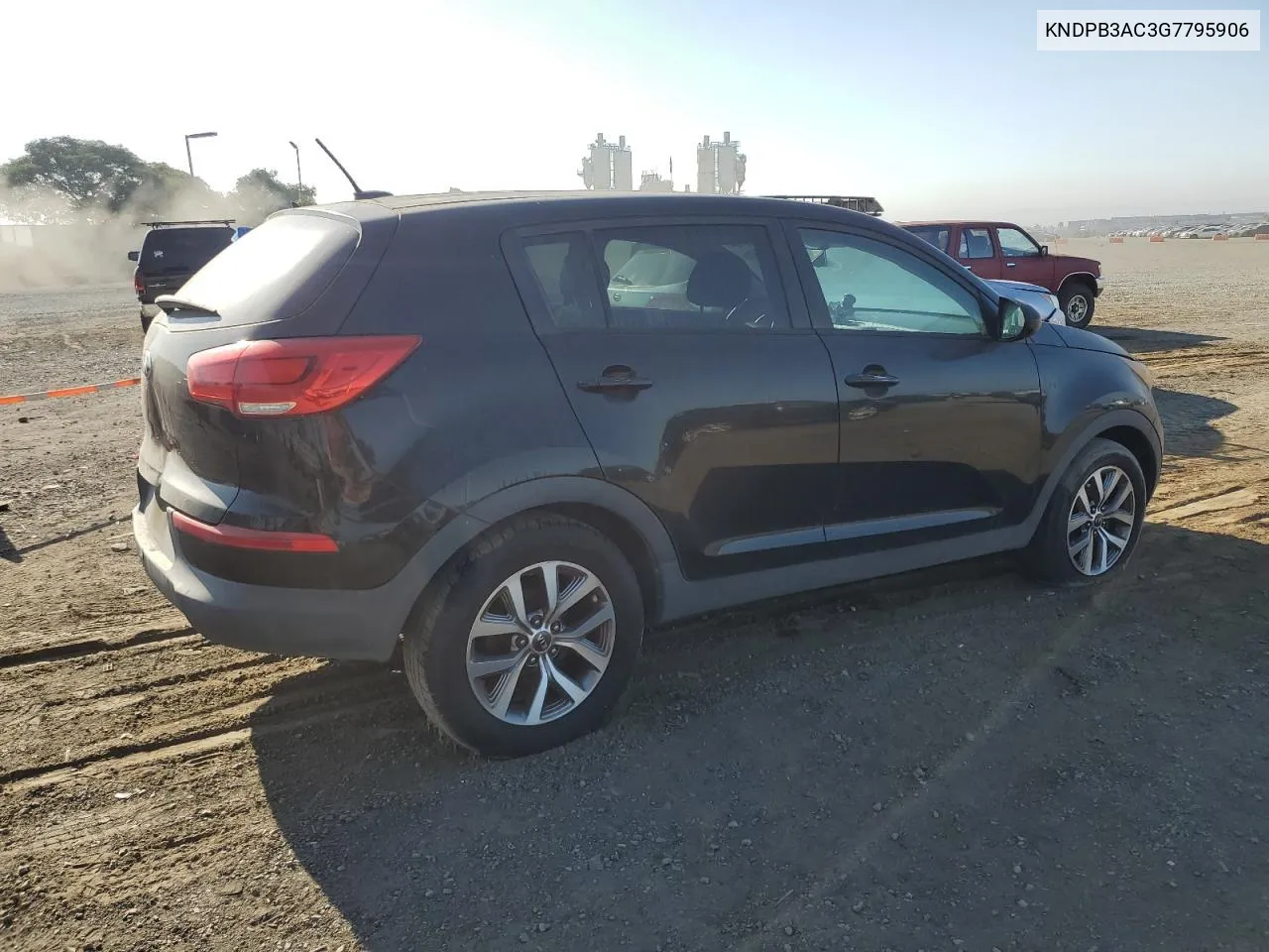 2016 Kia Sportage Lx VIN: KNDPB3AC3G7795906 Lot: 74132784