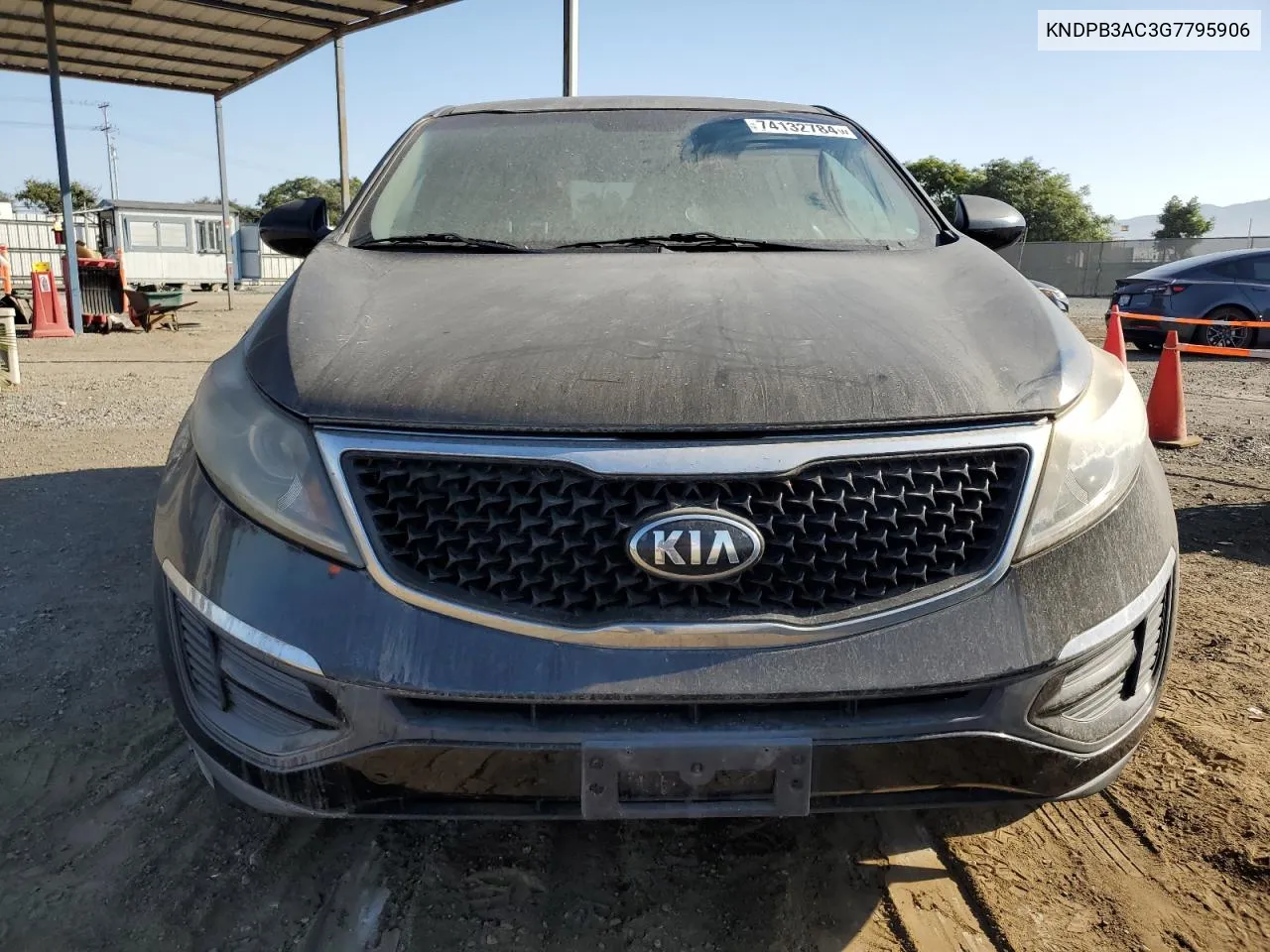 KNDPB3AC3G7795906 2016 Kia Sportage Lx