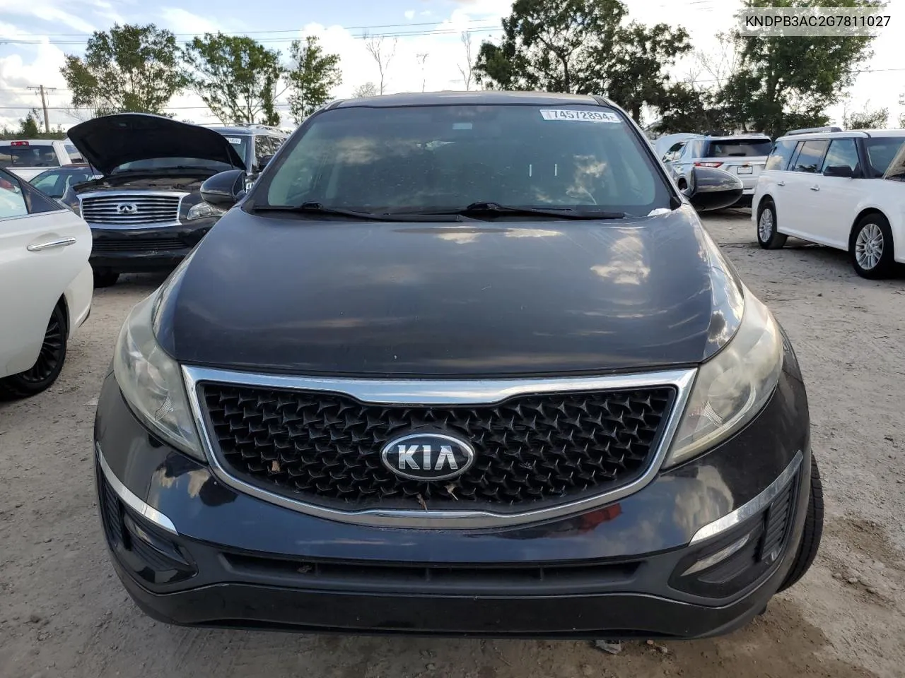 KNDPB3AC2G7811027 2016 Kia Sportage Lx