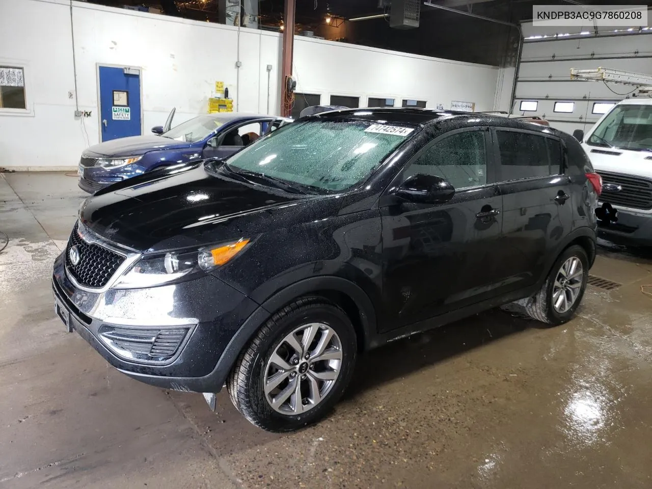 2016 Kia Sportage Lx VIN: KNDPB3AC9G7860208 Lot: 74742574