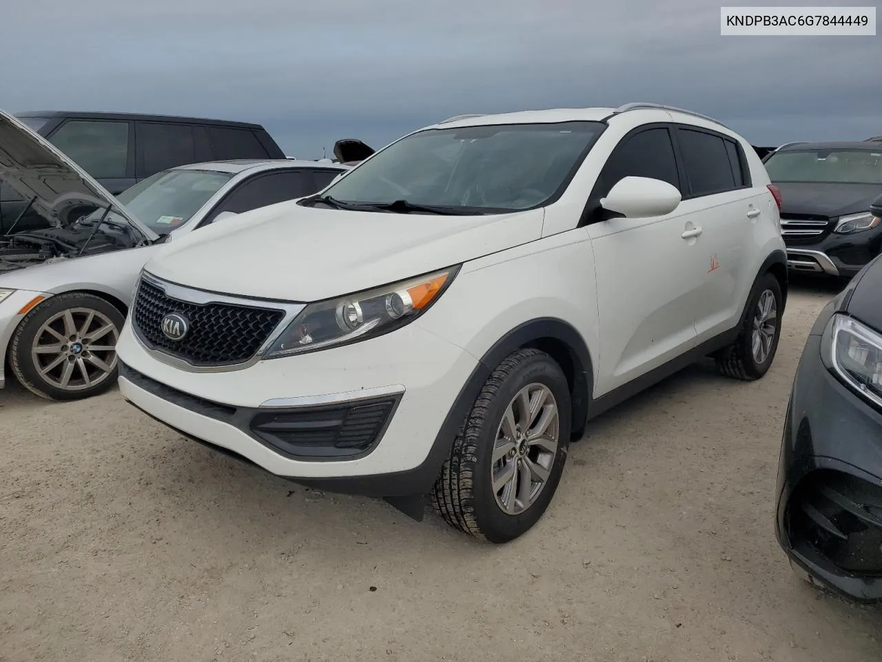 2016 Kia Sportage Lx VIN: KNDPB3AC6G7844449 Lot: 75119804