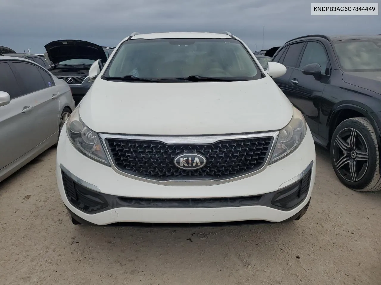 2016 Kia Sportage Lx VIN: KNDPB3AC6G7844449 Lot: 75119804