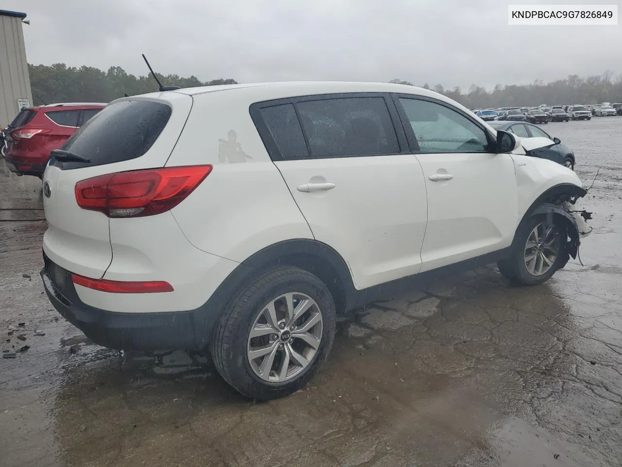 2016 Kia Sportage Lx VIN: KNDPBCAC9G7826849 Lot: 75646304