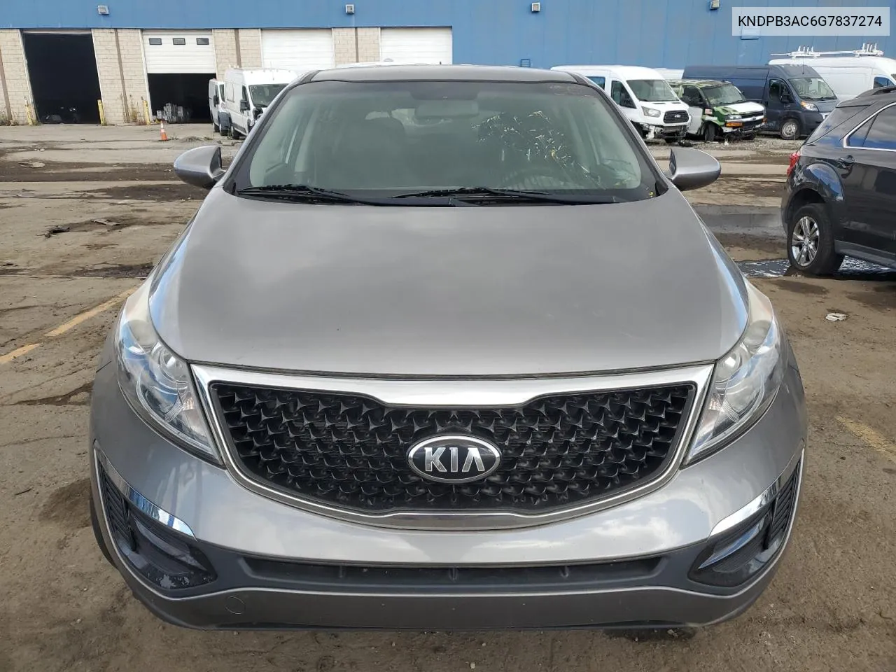 2016 Kia Sportage Lx VIN: KNDPB3AC6G7837274 Lot: 75925874