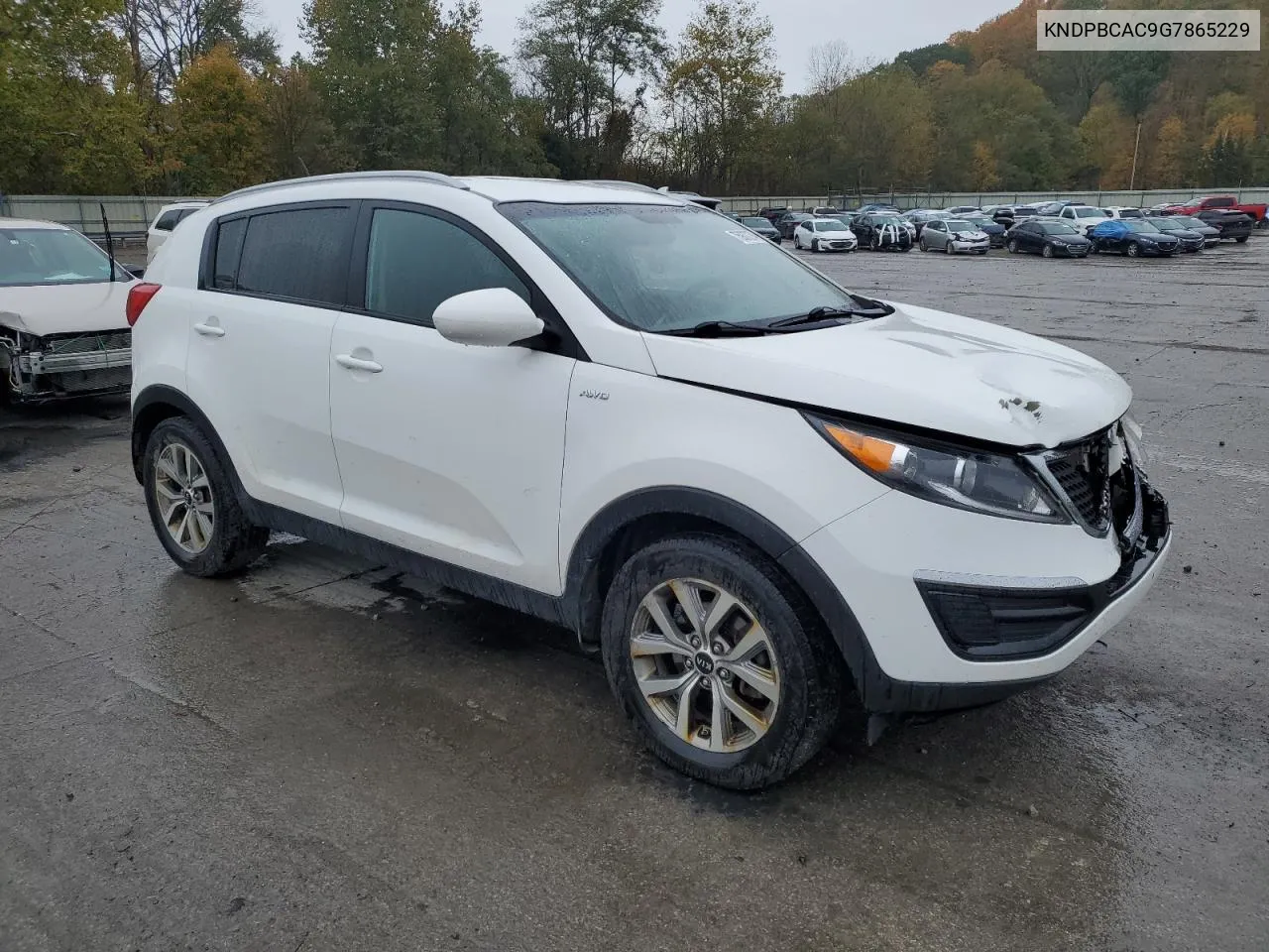 2016 Kia Sportage Lx VIN: KNDPBCAC9G7865229 Lot: 75937274