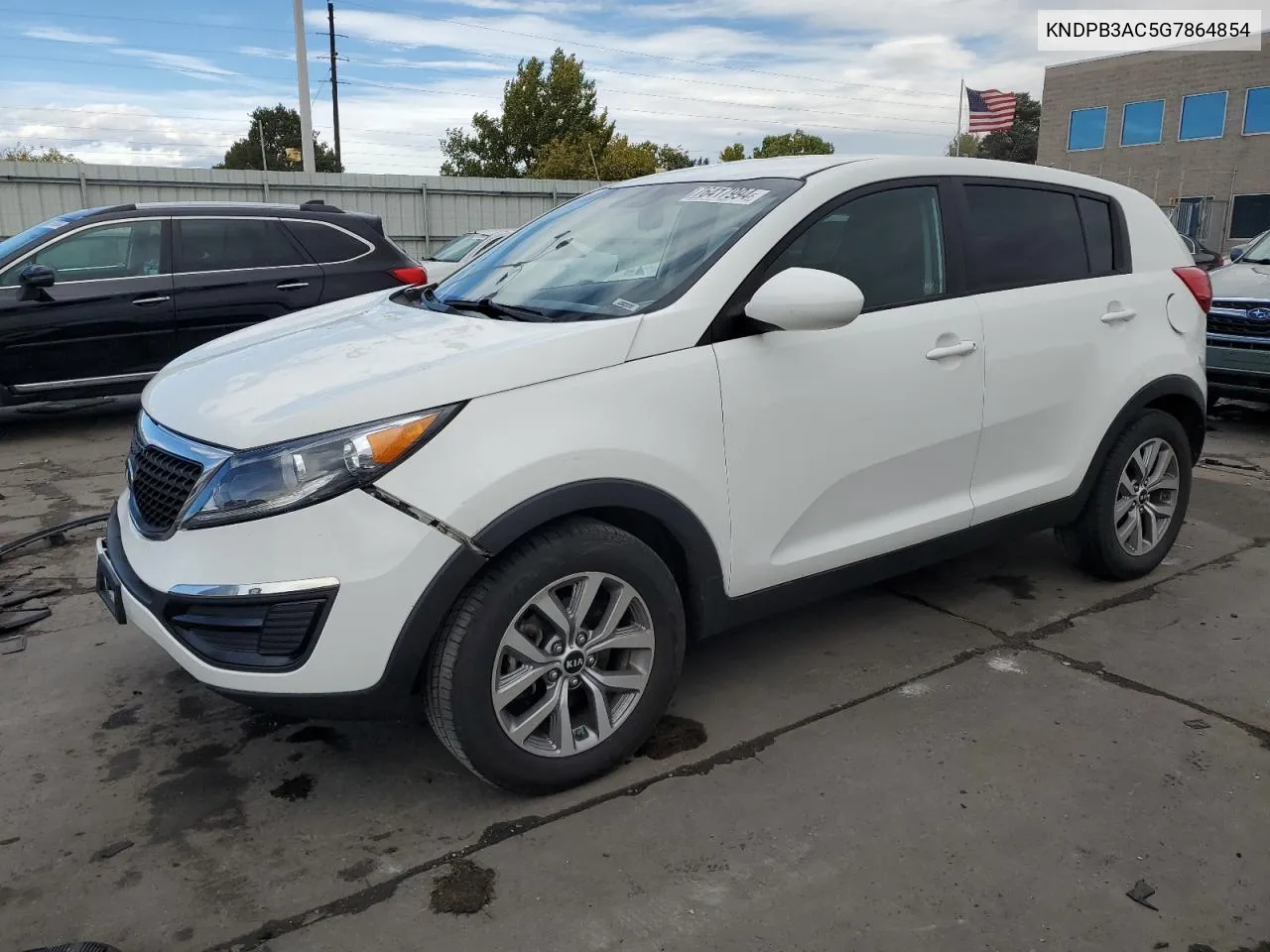 2016 Kia Sportage Lx VIN: KNDPB3AC5G7864854 Lot: 76417994