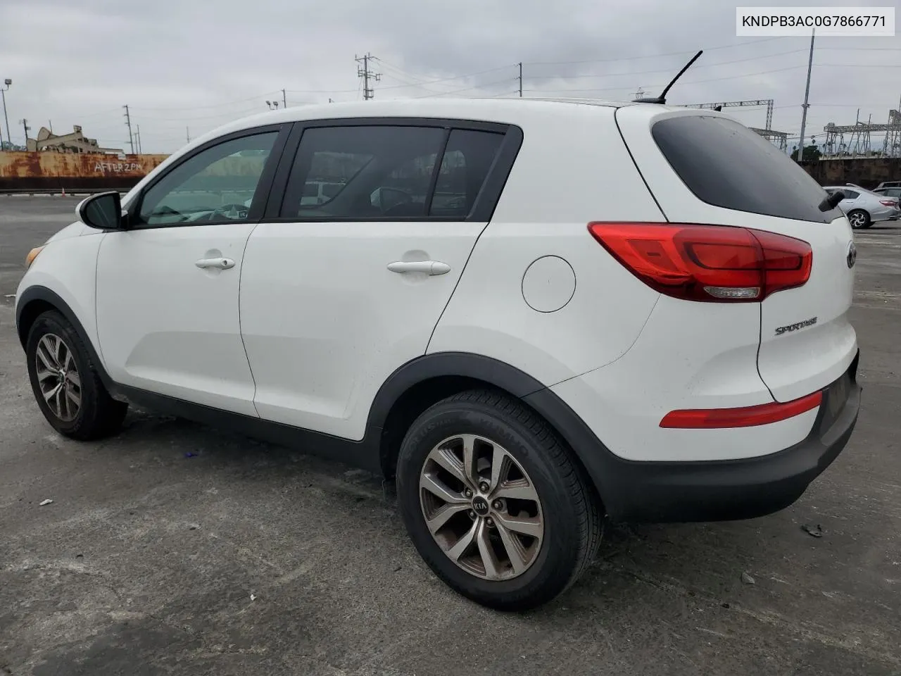 2016 Kia Sportage Lx VIN: KNDPB3AC0G7866771 Lot: 76630334