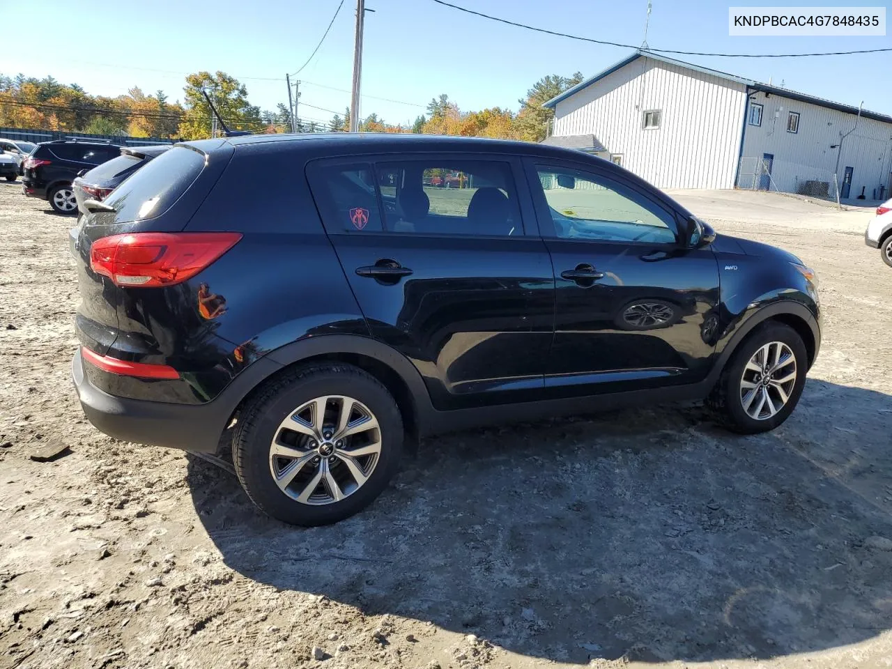 2016 Kia Sportage Lx VIN: KNDPBCAC4G7848435 Lot: 76789264