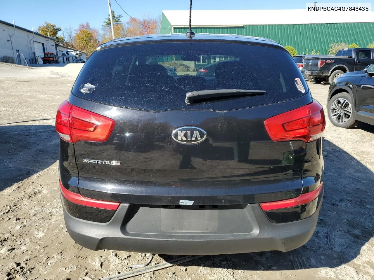 2016 Kia Sportage Lx VIN: KNDPBCAC4G7848435 Lot: 76789264