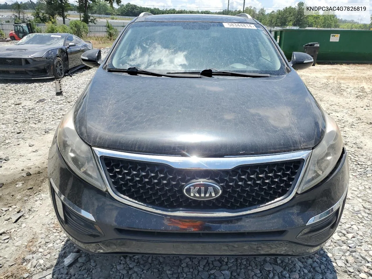 2016 Kia Sportage Ex VIN: KNDPC3AC4G7826819 Lot: 76968234