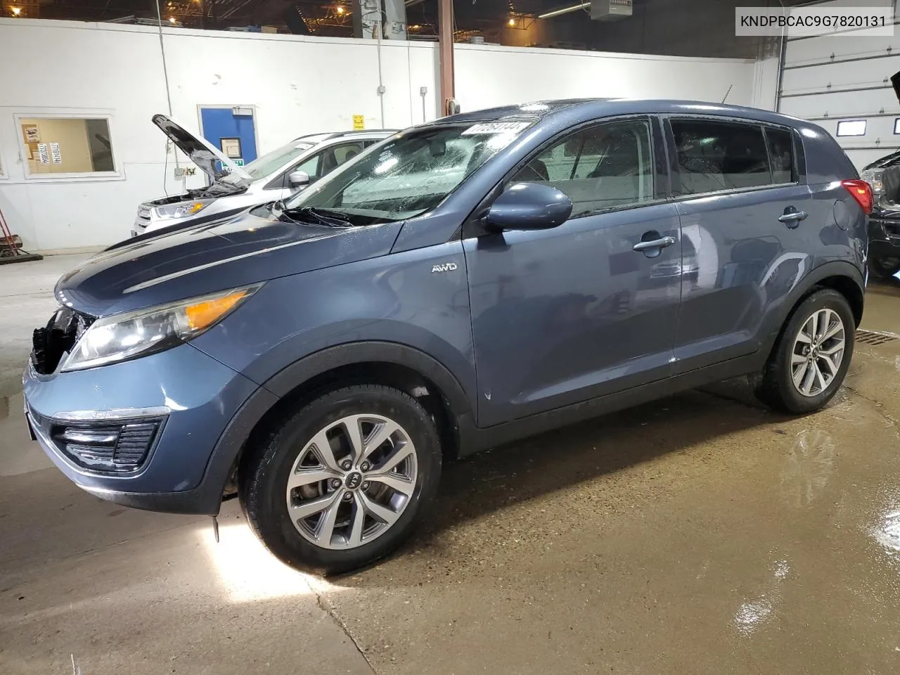 2016 Kia Sportage Lx VIN: KNDPBCAC9G7820131 Lot: 77264144