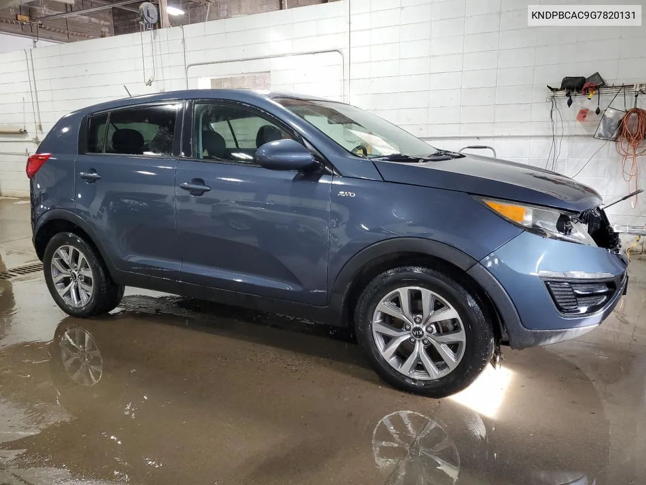 2016 Kia Sportage Lx VIN: KNDPBCAC9G7820131 Lot: 77264144