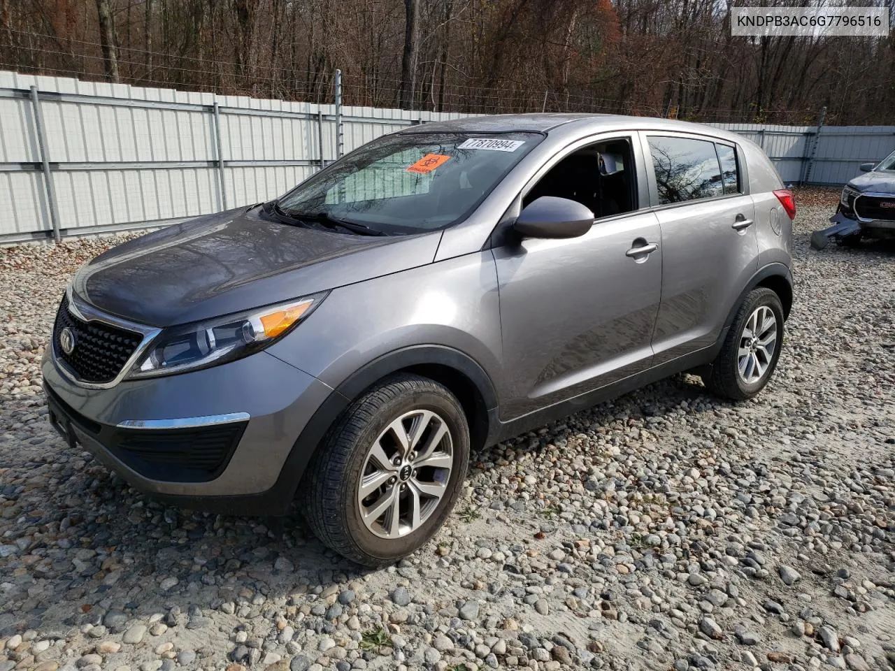 KNDPB3AC6G7796516 2016 Kia Sportage Lx