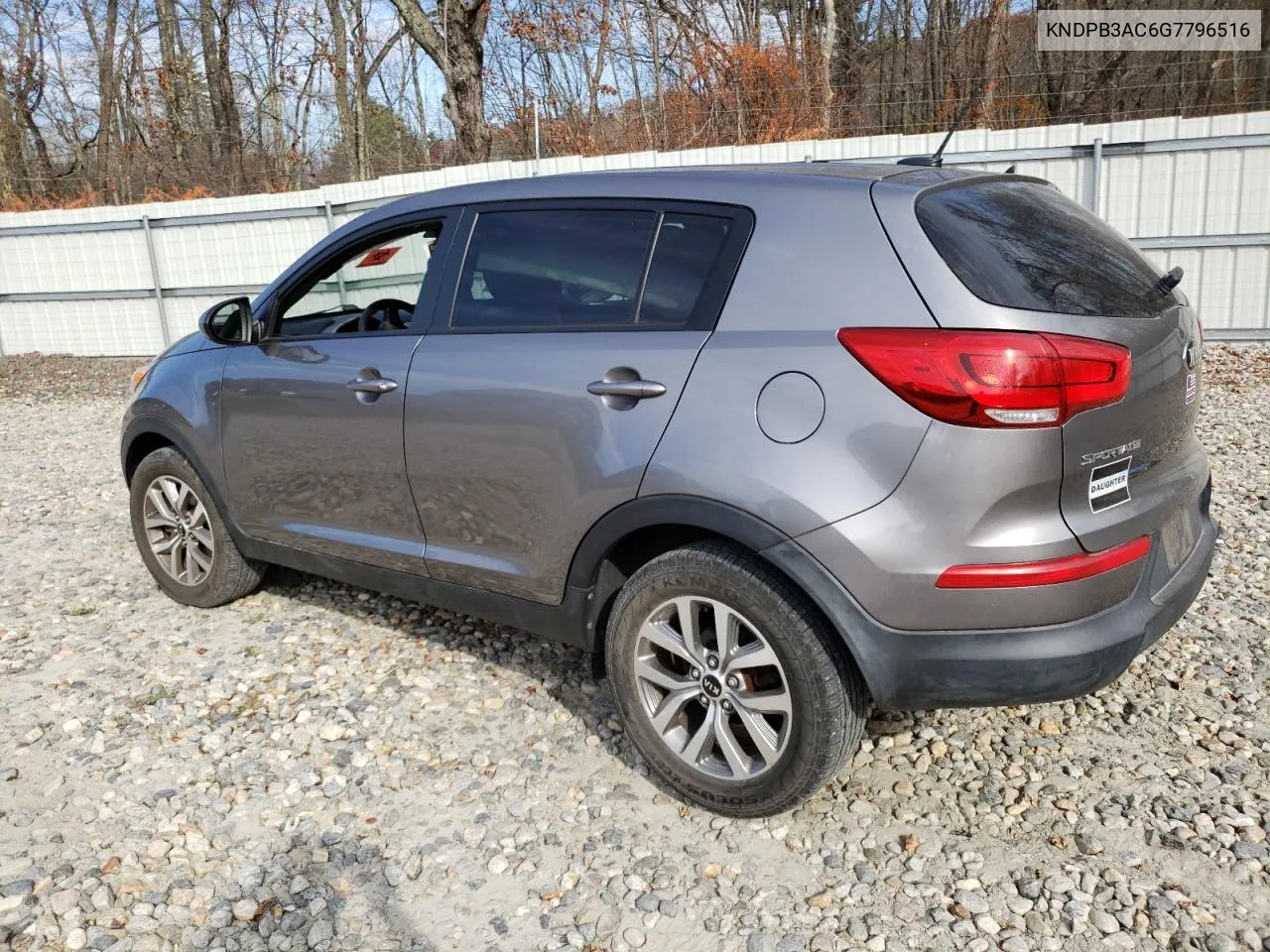 KNDPB3AC6G7796516 2016 Kia Sportage Lx