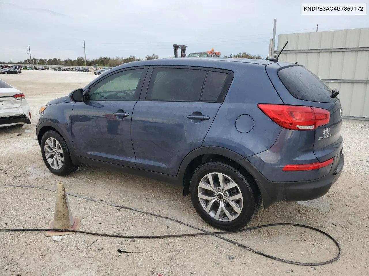 2016 Kia Sportage Lx VIN: KNDPB3AC4G7869172 Lot: 77894104