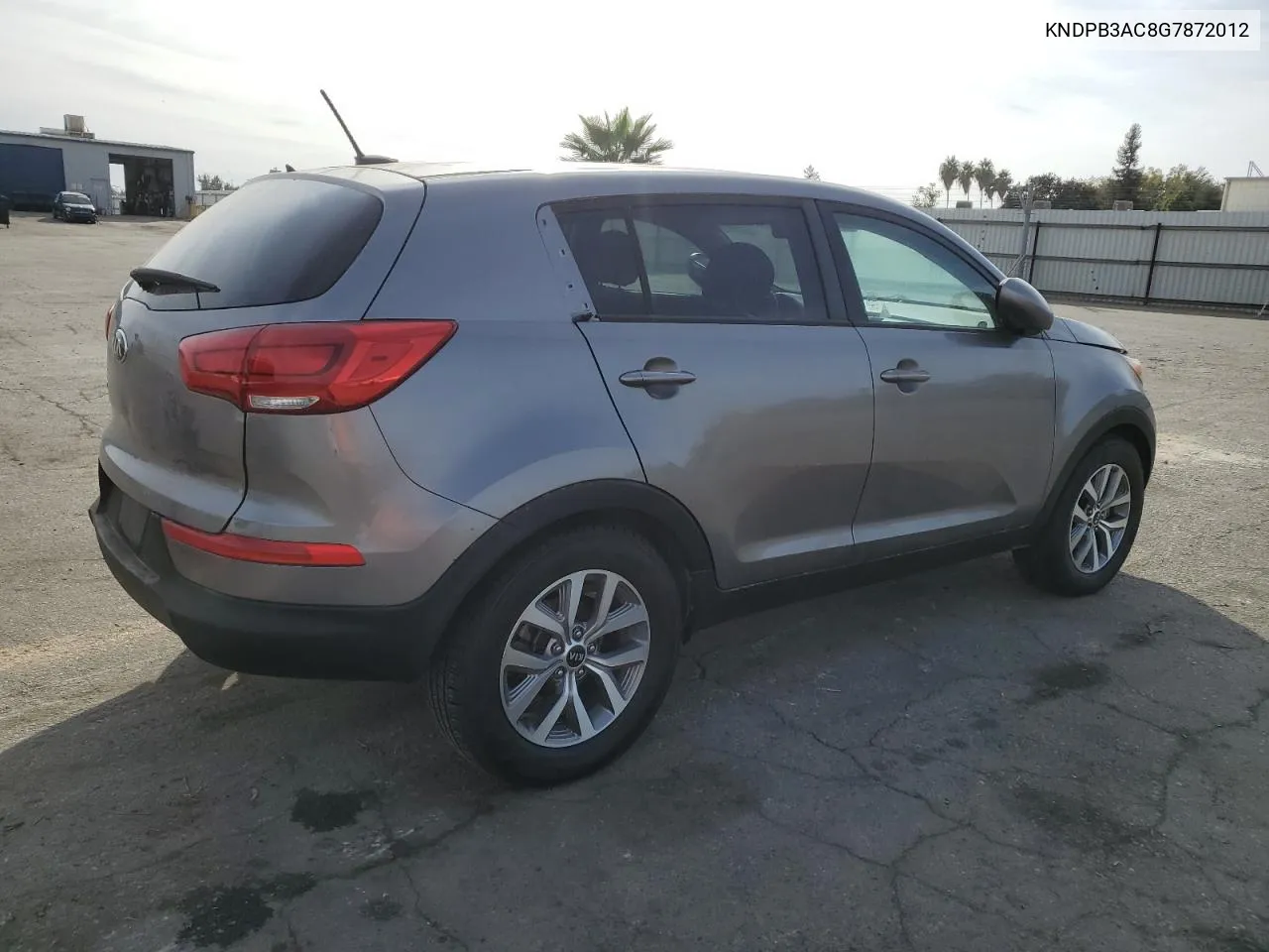 2016 Kia Sportage Lx VIN: KNDPB3AC8G7872012 Lot: 79718914