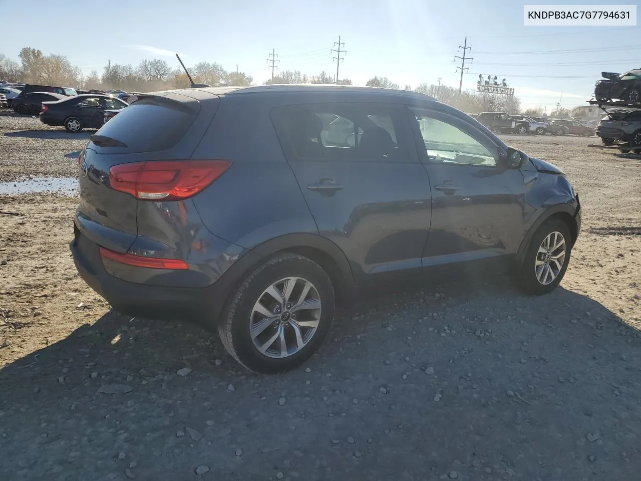 2016 Kia Sportage Lx VIN: KNDPB3AC7G7794631 Lot: 80201084