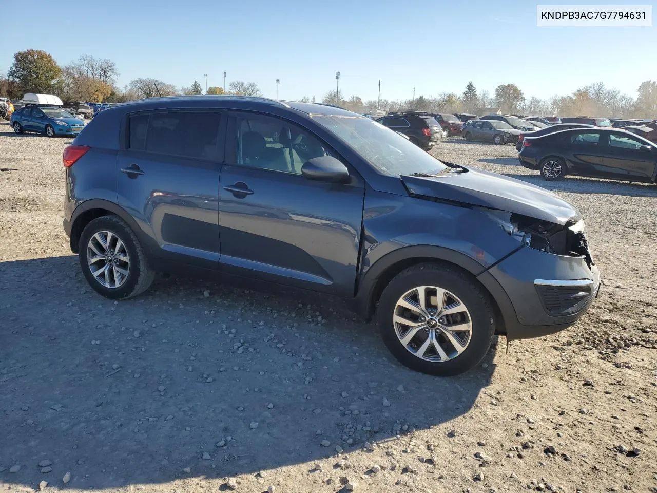 2016 Kia Sportage Lx VIN: KNDPB3AC7G7794631 Lot: 80201084