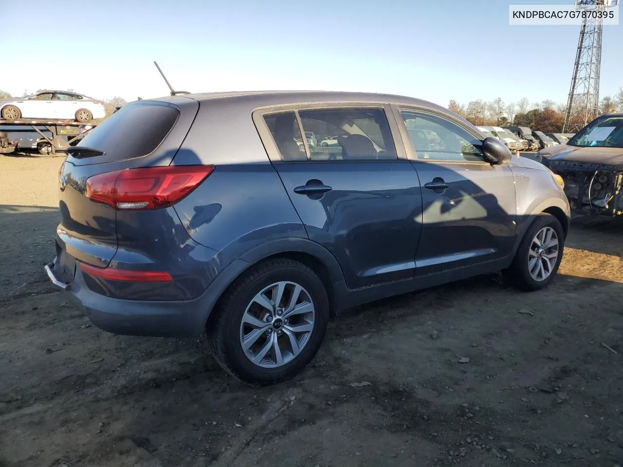 2016 Kia Sportage Lx VIN: KNDPBCAC7G7870395 Lot: 80312984