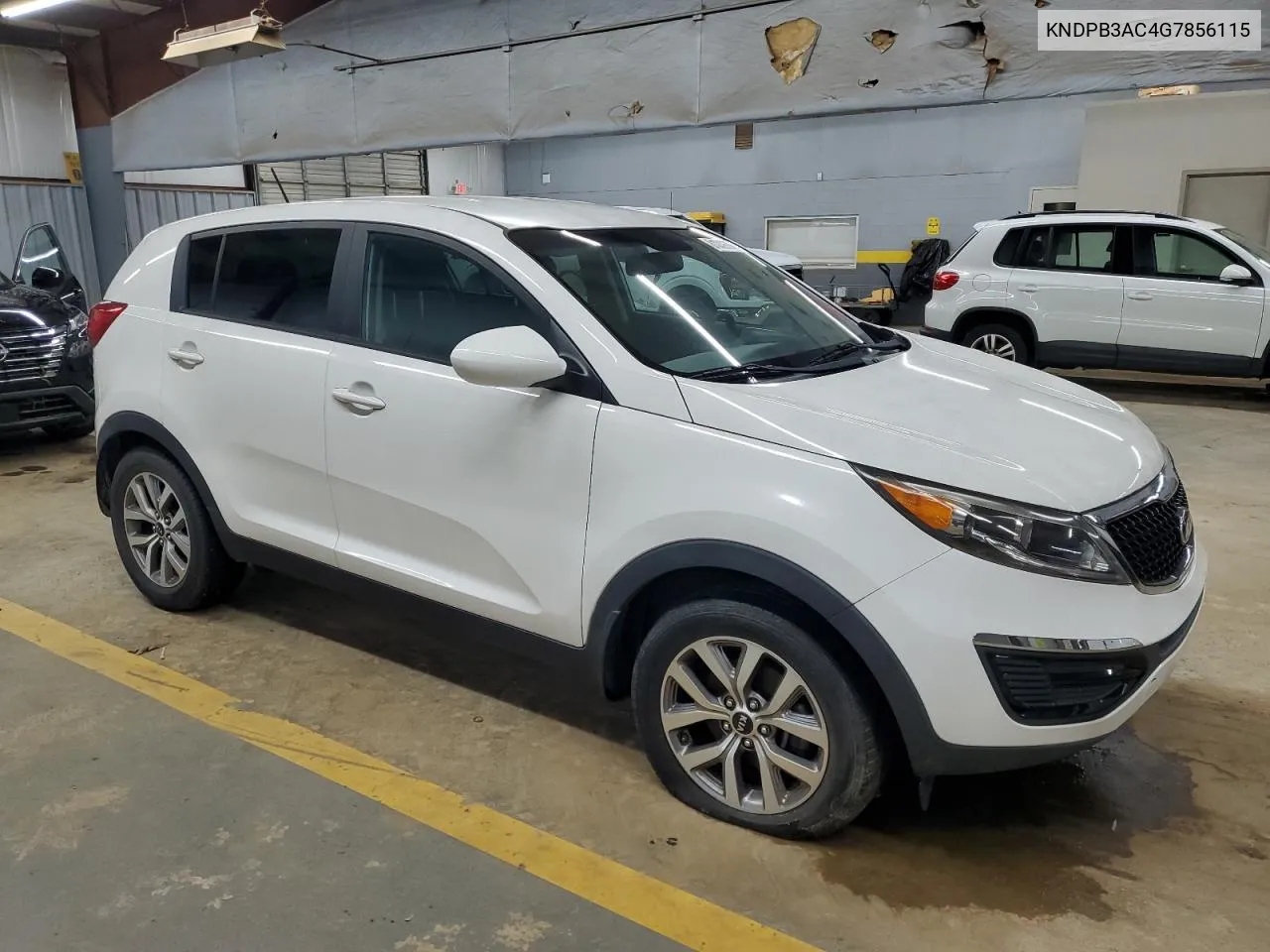 2016 Kia Sportage Lx VIN: KNDPB3AC4G7856115 Lot: 81039704