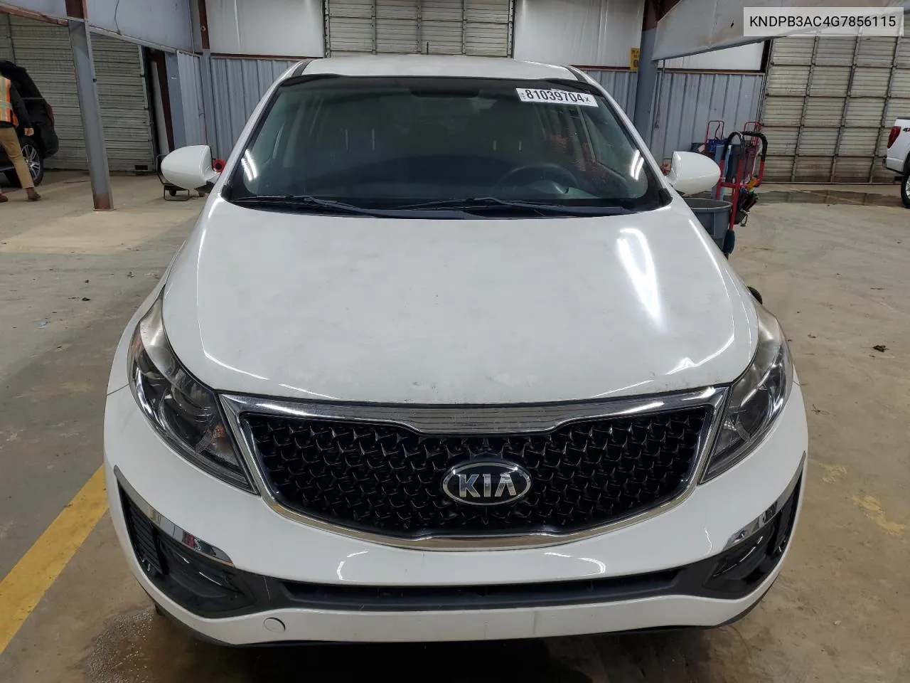 2016 Kia Sportage Lx VIN: KNDPB3AC4G7856115 Lot: 81039704